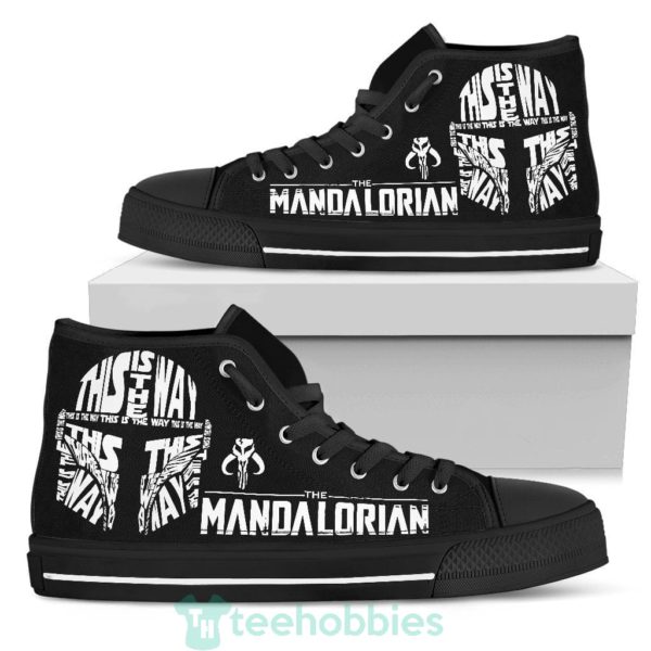 the mandalorian sneakers this is way high top shoes 2 i2AHq 600x600px The Mandalorian Sneakers This Is Way High Top Shoes