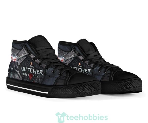 the witcher wolf sneakers high top shoes gift idea 4 Lp75W 600x500px The Witcher Wolf Sneakers High Top Shoes Gift Idea