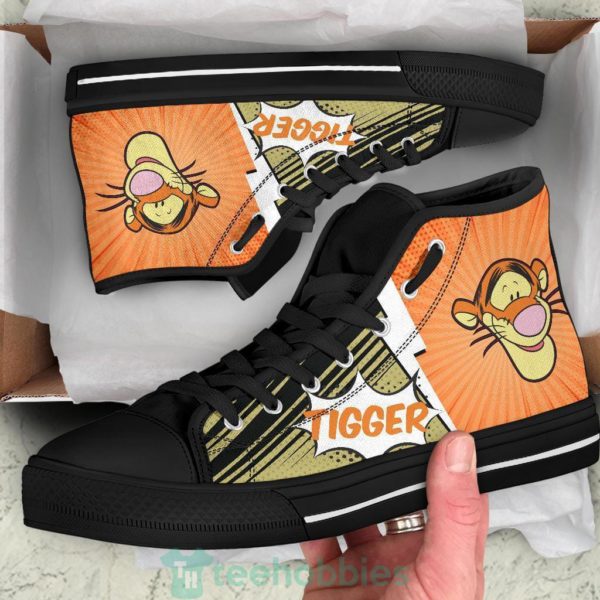 tigger sneakers winnie the pooh friend high top shoes fan 2 lhksZ 600x600px Tigger Sneakers Winnie The Pooh Friend High Top Shoes Fan