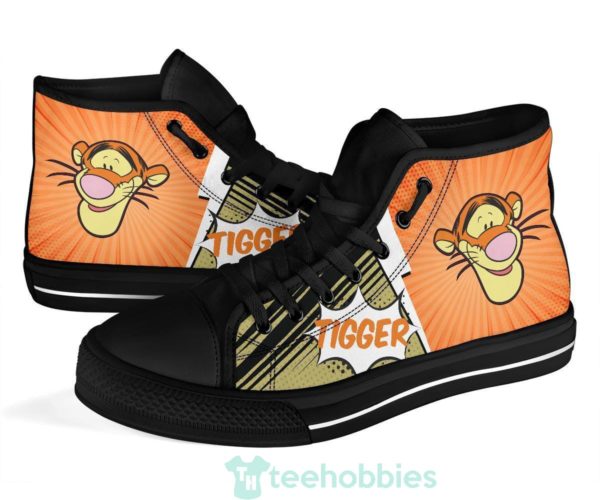 tigger sneakers winnie the pooh friend high top shoes fan 4 rvO0w 600x500px Tigger Sneakers Winnie The Pooh Friend High Top Shoes Fan
