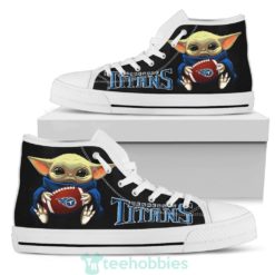 titans cute baby yoda high top shoes fan gift 3 6kktl 247x247px Titans Cute Baby Yoda High Top Shoes Fan Gift