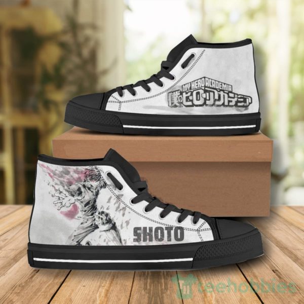 todoroki shoes shoto my hero academia high tops canvas 2 dVWi6 600x600px Todoroki Shoes Shoto My Hero Academia High Tops Canvas