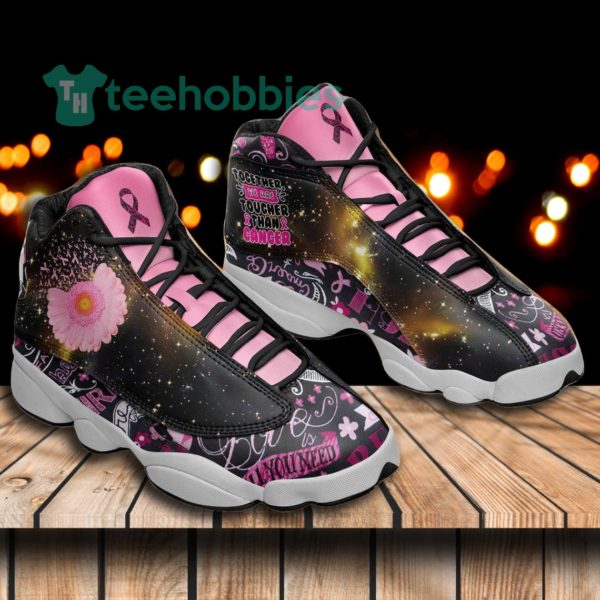 together we are toucher than cancer awareness cancer air jordan 13 sneakers 1 9hvId 600x600px Together We Are Toucher Than Cancer Awareness Cancer Air Jordan 13 Sneakers