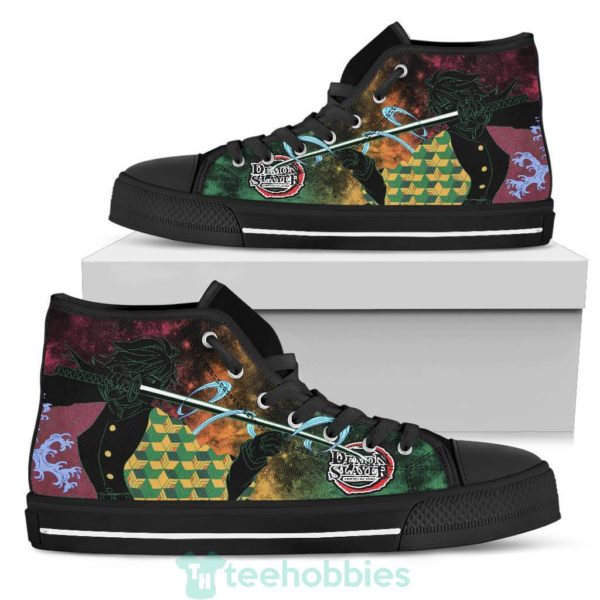 tomioka kimetsu no yaiba high top shoes anime fan 3 LkZUz 600x600px Tomioka Kimetsu No Yaiba High Top Shoes Anime Fan