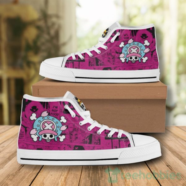 tony tony chopper jolly roger high top canvas shoes 1 XXyaV 600x600px Tony Tony Chopper Jolly Roger High Top Canvas Shoes