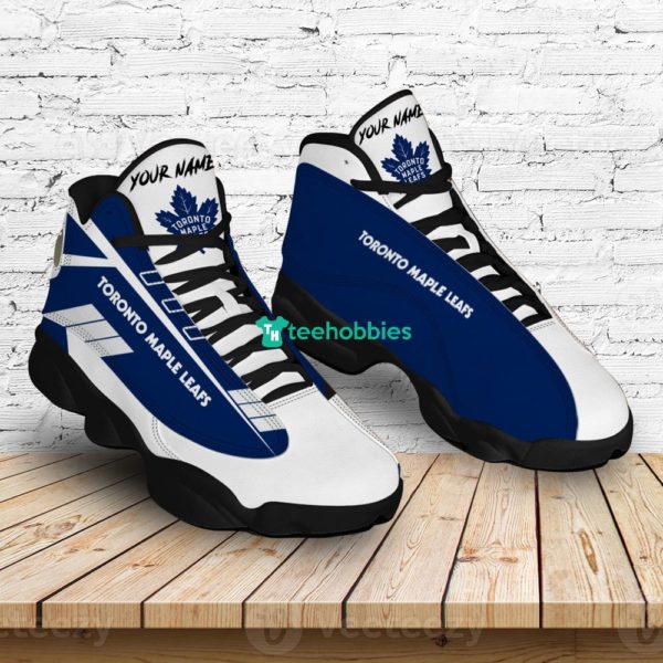 toronto maple leafs custom name air jordan 13 shoes sneakers mens womens personalized gifts 4 h70lj 600x600px Toronto Maple Leafs Custom Name Air Jordan 13 Shoes Sneakers Mens Womens Personalized Gifts