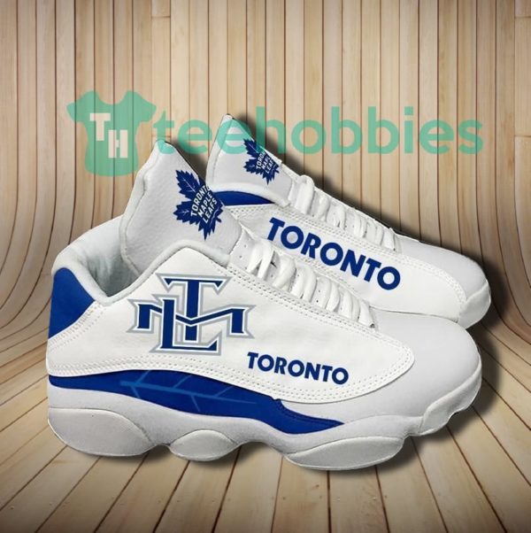 toronto maple leafs form air jordan 13 sneaker shoes 1 wfwDu 600x602px Toronto Maple Leafs Form Air Jordan 13 Sneaker Shoes