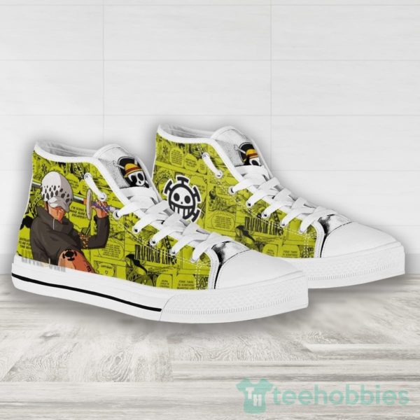 trafalgar d. water law high top canvas shoes 4 oTpgh 600x600px Trafalgar D. Water Law High Top Canvas Shoes