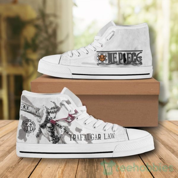 trafalgar d. water law one piece all star high top canvas shoes 1 JP8e9 600x600px Trafalgar D. Water Law One Piece All Star High Top Canvas Shoes