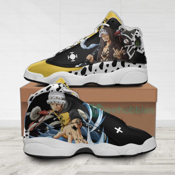 trafalgar law custom one piece anime air jordan 13 shoes 1 Iub9w 600x600px Trafalgar Law Custom One Piece Anime Air Jordan 13 Shoes