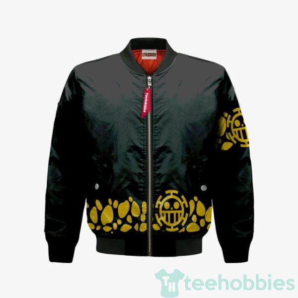 trafalgar water law custom one piece cosplay bomber jacket 1 houTh 600x600px Trafalgar Water Law Custom One Piece Cosplay Bomber Jacket