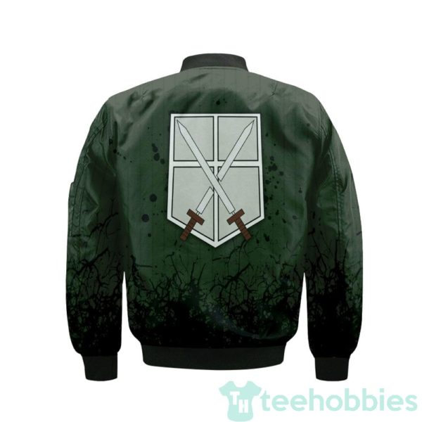 training corps attack on titan custom green cosplay bomber jacket 2 TOuv2 600x600px Training Corps Attack On Titan Custom Green Cosplay Bomber Jacket