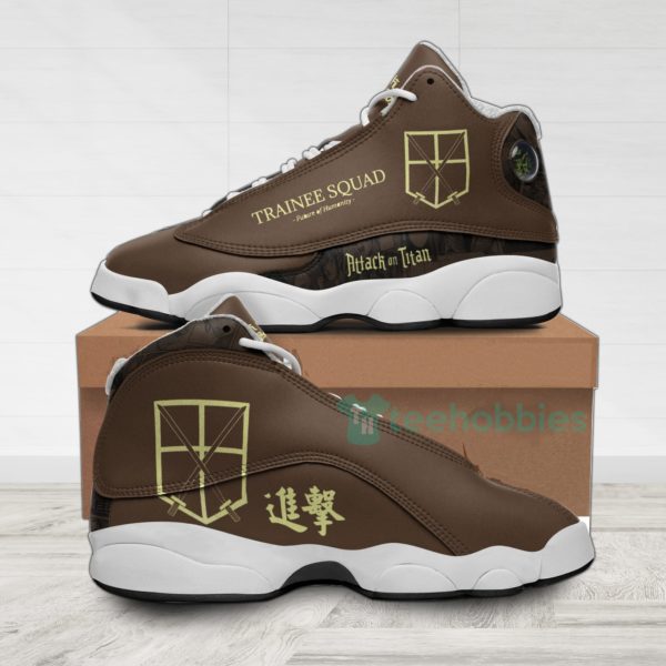 training corps custom attack on titan anime air jordan 13 shoes 1 q2oh3 600x600px Training Corps Custom Attack On Titan Anime Air Jordan 13 Shoes
