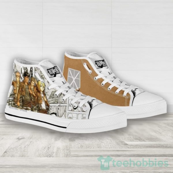 training corps high top canvas shoes custom attack on titan 4 U0bfk 600x600px Training Corps High Top Canvas Shoes Custom Attack on Titan