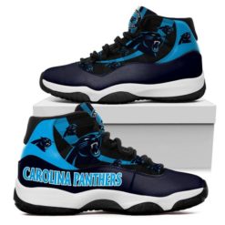 Trending Shoes Carolina Panthers Air Jordan 11 Shoes. - Men's Air Jordan 11 - Black