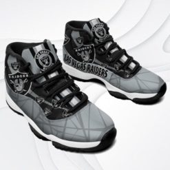 Trending Shoes Las Vegas Raiders Air Jordan 11 Shoes - Women's Air Jordan 11 - Black