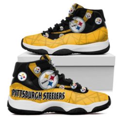 Trending Shoes Pittsburgh Steelers Air Jordan 11 Shoes - Men's Air Jordan 11 - Yellow