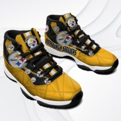 Trending Shoes Pittsburgh Steelers Air Jordan 11 Shoes - Women's Air Jordan 11 - Yellow