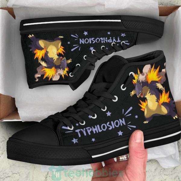 typhlosion sneakers high top shoes gift idea 2 H0YmP 600x600px Typhlosion Sneakers High Top Shoes Gift Idea
