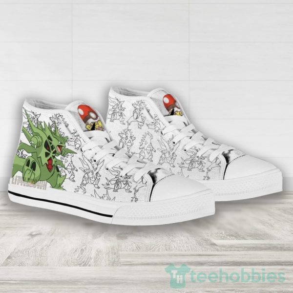 tyranitar high top canvas shoes custom pokemon 4 k4ELq 600x600px Tyranitar High Top Canvas Shoes Custom Pokemon
