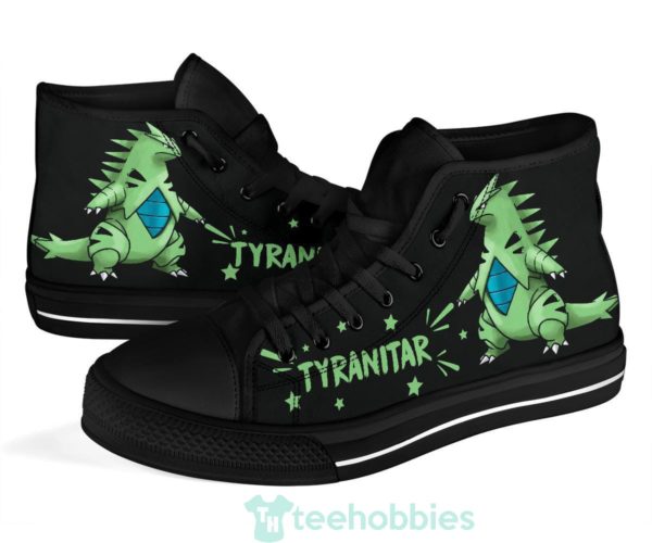 tyranitar sneakers high top shoes gift idea 1 Y8Qi8 600x500px Tyranitar Sneakers High Top Shoes Gift Idea