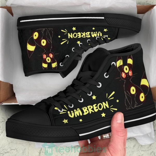 umbreon sneakers high top shoes gift idea 2 cvoY5 600x600px Umbreon Sneakers High Top Shoes Gift Idea