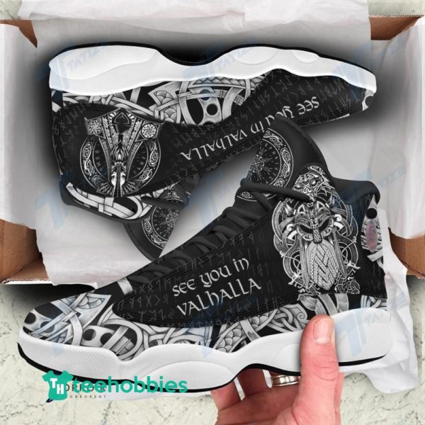 viking odin tattoo air jordan 13 sneaker shoes 1 AOwg2 600x600px Viking Odin Tattoo Air Jordan 13 Sneaker Shoes
