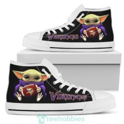 vikings cute baby yoda high top shoes fan gift 3 FAPmN 247x247px Vikings Cute Baby Yoda High Top Shoes Fan Gift
