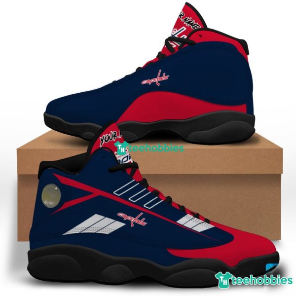 washington capitals custom name air jordan 13 shoes sneakers mens womens personalized gifts 1 fZDHU 600x600px Washington Capitals Custom Name Air Jordan 13 Shoes Sneakers Mens Womens Personalized Gifts