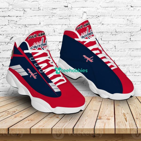 washington capitals custom name air jordan 13 shoes sneakers mens womens personalized gifts 3 rSB6I 600x600px Washington Capitals Custom Name Air Jordan 13 Shoes Sneakers Mens Womens Personalized Gifts
