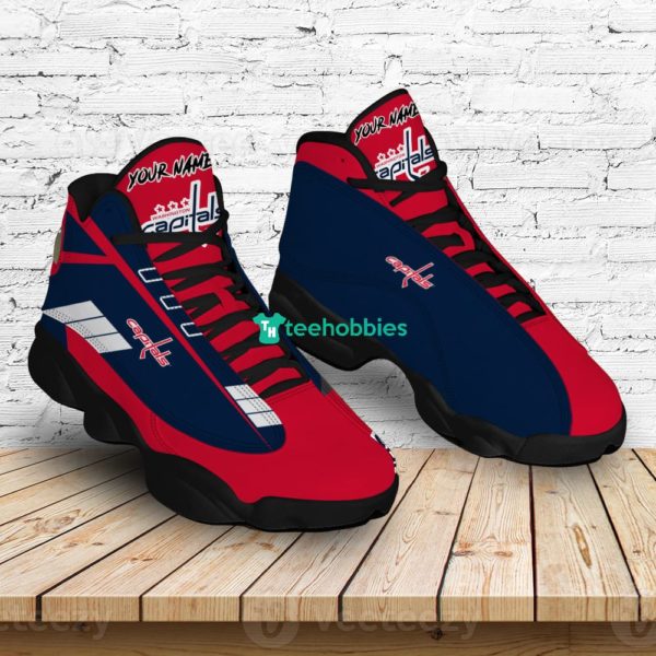 washington capitals custom name air jordan 13 shoes sneakers mens womens personalized gifts 4 kar4T 600x600px Washington Capitals Custom Name Air Jordan 13 Shoes Sneakers Mens Womens Personalized Gifts