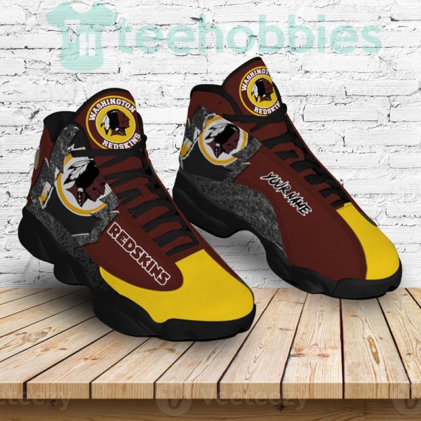 washington redskins air jordan 13 sneakers shoes custom name personalized gifts 4 c0I5n 600x600px Washington Redskins Air Jordan 13 Sneakers Shoes Custom Name Personalized Gifts
