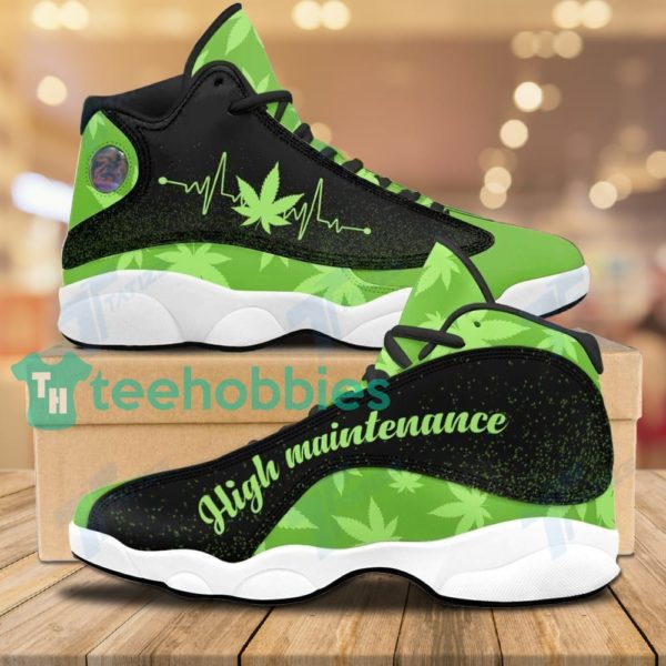 weed high maintenance air jordan 13 sneaker shoes 2 POBRg 600x600px Weed High Maintenance Air Jordan 13 Sneaker Shoes