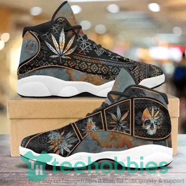 weed leaf air jordan 13 sneaker shoes for men and women 1 A80bD 600x601px Weed Leaf Air Jordan 13 Sneaker Shoes For Men And Women