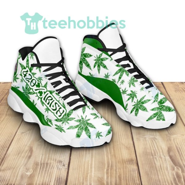 weed patrick day 0 irish air jordan 13 sneaker shoes 3 a5iEW 600x600px Weed Patrick Day 420 Irish Air Jordan 13 Sneaker Shoes