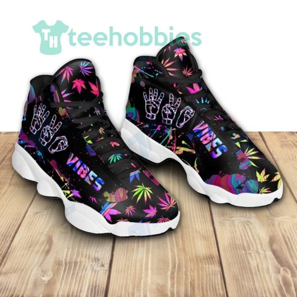 weed vibes color air jordan 13 sneaker shoes 3 dXtyW 600x600px Weed Vibes Color Air Jordan 13 Sneaker Shoes