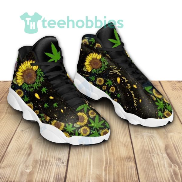 weed you are my sunflower air jordan 13 sneaker shoes 3 ebsAO 600x600px Weed You Are My Sunflower Air Jordan 13 Sneaker Shoes