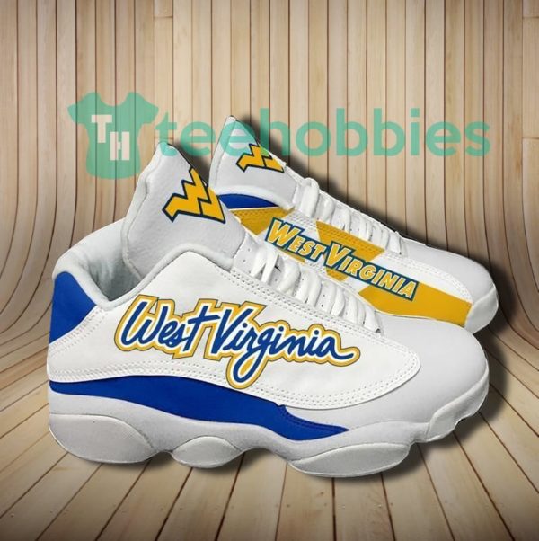 west virginia mountaineers form air jordan 13 sneaker shoes 1 WfsvV 600x602px West Virginia Mountaineers Form Air Jordan 13 Sneaker Shoes