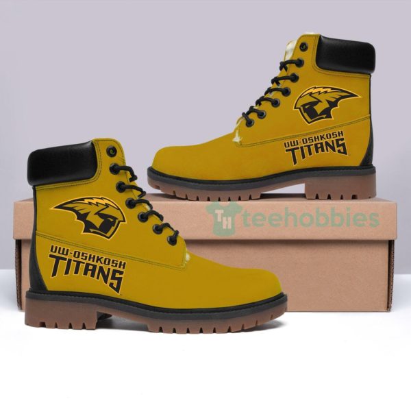 wisconsin oshkosh titans football winter leather boots 1 Zrh3l 600x585px Wisconsin Oshkosh Titans Football Winter Leather Boots
