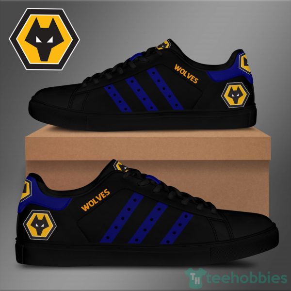 wolerhampton wanderers black low top skate shoes 2 J7F0w 600x600px Wolerhampton Wanderers Black Low Top Skate Shoes