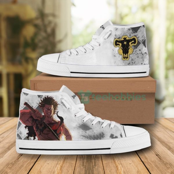 yami sukehiro high top canvas shoes custom black clover 1 xJ4x8 600x600px Yami Sukehiro High Top Canvas Shoes Custom Black Clover