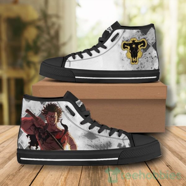 yami sukehiro high top canvas shoes custom black clover 2 6d9PX 600x600px Yami Sukehiro High Top Canvas Shoes Custom Black Clover