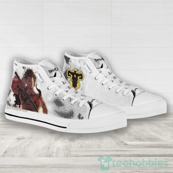 yami sukehiro high top canvas shoes custom black clover 3 esKLm 600x600px Yami Sukehiro High Top Canvas Shoes Custom Black Clover