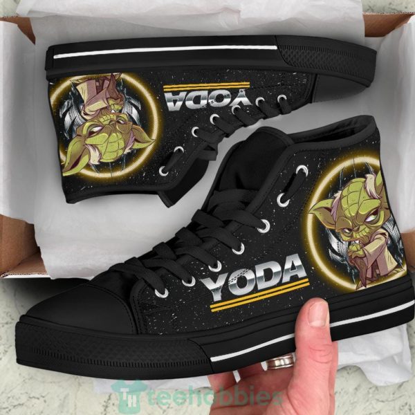 yoda sneakers high top shoes fan gift 2 XZHDN 600x600px Yoda Sneakers High Top Shoes Fan Gift