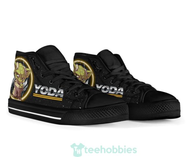 yoda sneakers high top shoes fan gift 3 wX8FU 600x500px Yoda Sneakers High Top Shoes Fan Gift