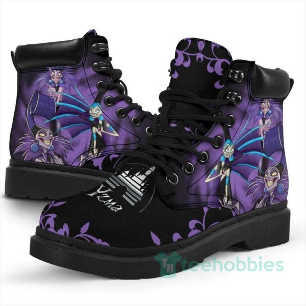 yzma disney villains character leather boots men women shoes 1 Xo277 600x600px Yzma Disney Villains Character Leather Boots Men Women Shoes