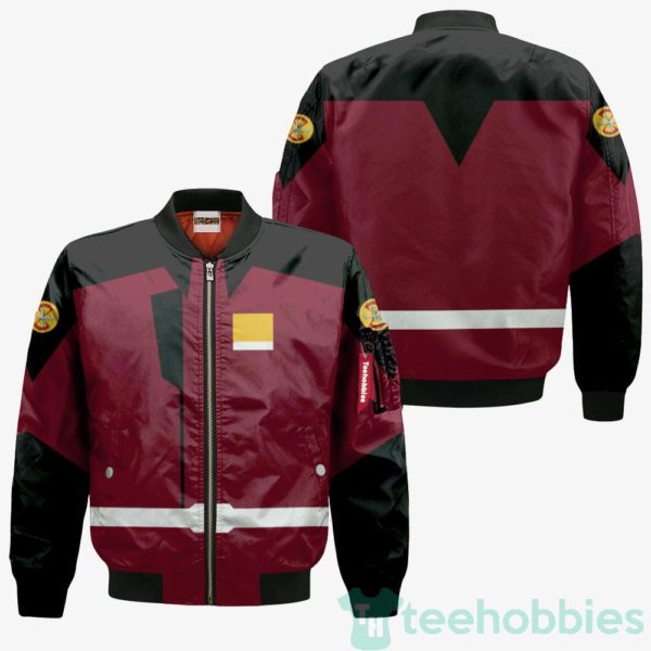 zanimet custom gundam red cosplay bomber jacket 3 FMwgm 600x600px ZAnimeT Custom Gundam Red Cosplay Bomber Jacket
