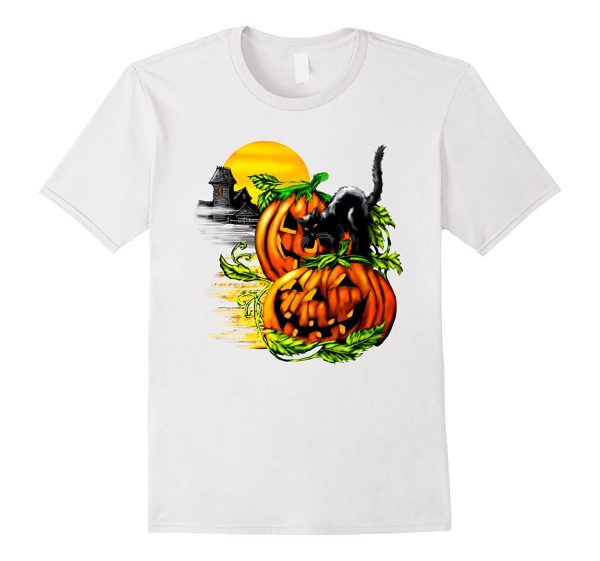 81cvPN 1nGL. UL1500 600x561px Pumpkin Halloween Black Cat Best Gift T Shirt