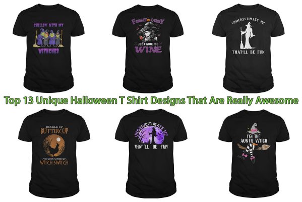 Top 13 Unique Halloween T Shirt Designs That Are Really Awesome