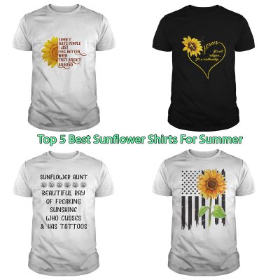 Top 5 Best Sunflower Shirts For Summer